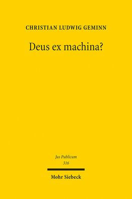 Deus ex machina?: Grundrechte und Digitalisierung