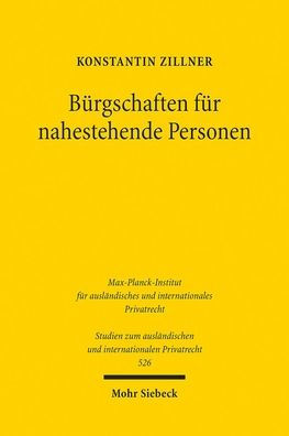 Burgschaften fur nahestehende Personen: Schutzmechanismen in Deutschland, England und Schottland