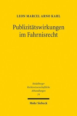Publizitatswirkungen im Fahrnisrecht
