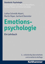 Title: Emotionspsychologie. Ein Lehrbuch, Author: Martin Peper