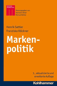 Title: Markenpolitik, Author: Henrik Sattler