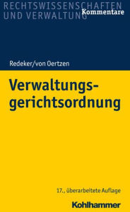 Title: Verwaltungsgerichtsordnung, Author: Peter Kothe