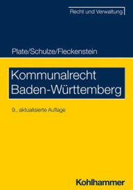 Title: Kommunalrecht Baden-Wurttemberg, Author: Jurgen Fleckenstein