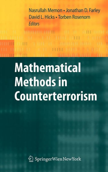 Mathematical Methods in Counterterrorism / Edition 1