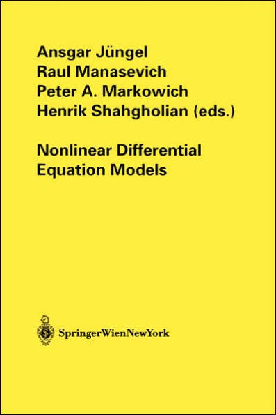 Nonlinear Differential Equation Models / Edition 1