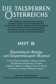 Title: ï¿½sterreichische Beitrï¿½ge zum Talsperrenkongreï¿½ Montreal, Author: R. Fenz