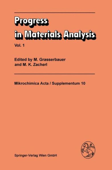 Progress in Materials Analysis: Vol. 1