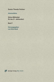 Title: Über die physikalische und philosophische Atomenlehre, Author: Gustav T. Fechner