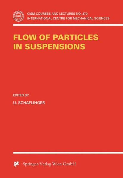 Flow of Particles in Suspensions / Edition 1