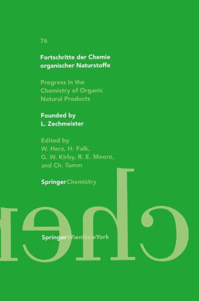 Fortschritte der Chemie organischer Naturstoffe / Progress in the Chemistry of Organic Natural Products / Edition 1