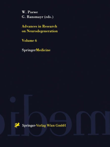 Advances Research on Neurodegeneration: Volume 6