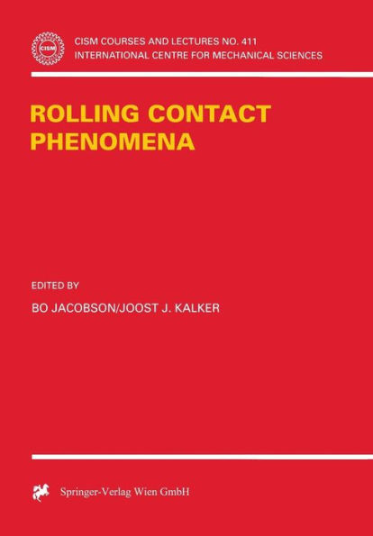 Rolling Contact Phenomena / Edition 1