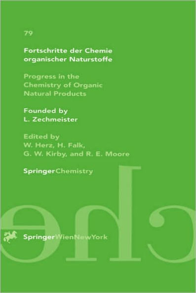 Fortschritte der Chemie organischer Naturstoffe / Progress in the Chemistry of Organic Natural Products / Edition 1