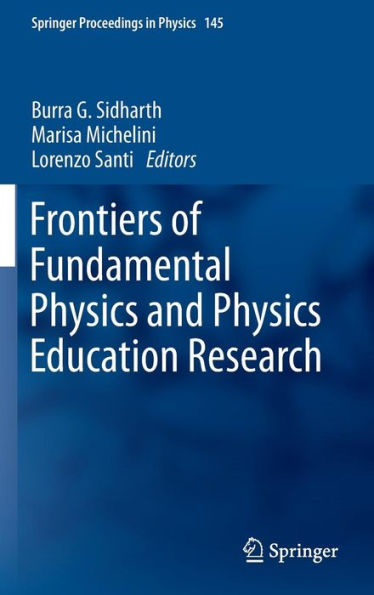 Frontiers of Fundamental Physics and Education Research