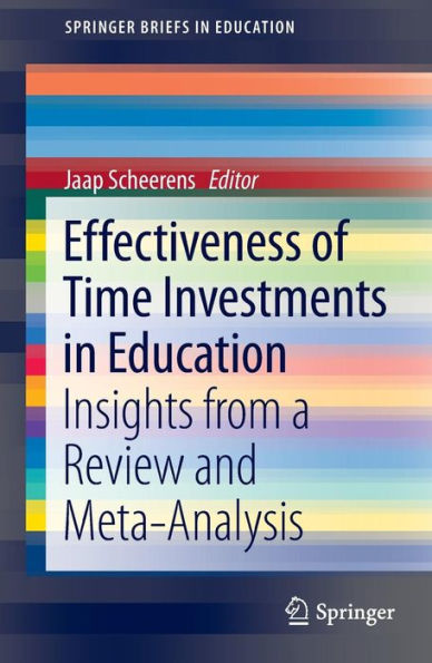Effectiveness of Time Investments Education: Insights from a review and meta-analysis