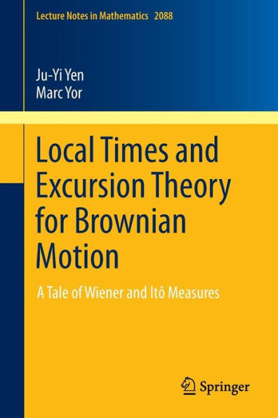 Local Times and Excursion Theory for Brownian Motion: A Tale of Wiener Itô Measures