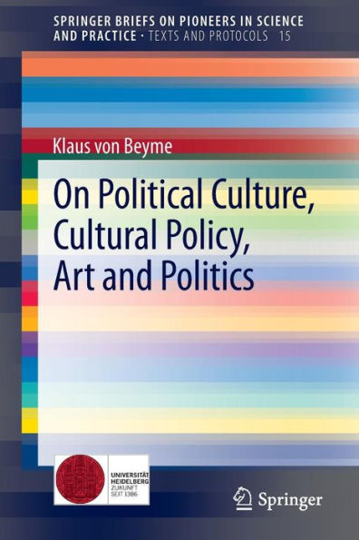 On Political Culture, Cultural Policy, Art and Politics