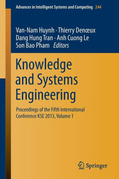 Knowledge and Systems Engineering: Proceedings of the Fifth International Conference KSE 2013