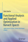 Functional Analysis and Applied Optimization in Banach Spaces: Applications to Non-Convex Variational Models