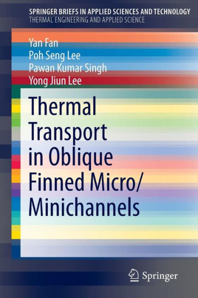 Thermal Transport Oblique Finned Micro/Minichannels