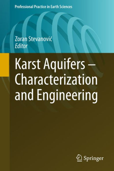 Karst Aquifers - Characterization and Engineering