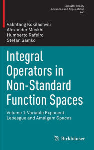 English books download mp3 Integral Operators in Non-Standard Function Spaces: Volume 1: Variable Exponent Lebesgue and Amalgam Spaces in English PDB by Vakhtang Kokilashvili, Alexander Meskhi, Humberto Rafeiro, Stefan Samko