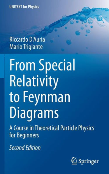 From Special Relativity to Feynman Diagrams: A Course Theoretical Particle Physics for Beginners