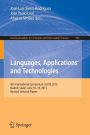 Languages, Applications and Technologies: 4th International Symposium, SLATE 2015, Madrid, Spain, June 18-19, 2015, Revised Selected Papers