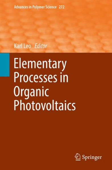 Elementary Processes in Organic Photovoltaics