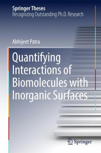 Quantifying Interactions of Biomolecules with Inorganic Surfaces