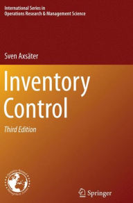 Title: Inventory Control, Author: Sven Axsïter