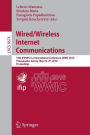 Wired/Wireless Internet Communications: 14th IFIP WG 6.2 International Conference, WWIC 2016, Thessaloniki, Greece, May 25-27, 2016, Proceedings