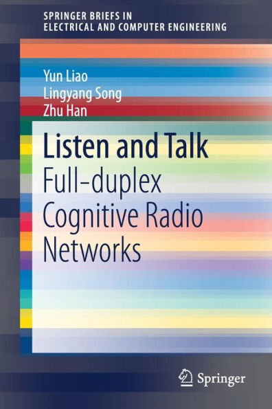 Listen and Talk: Full-duplex Cognitive Radio Networks