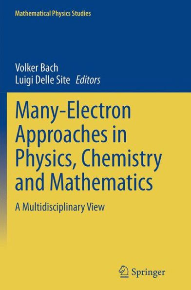 Many-Electron Approaches Physics, Chemistry and Mathematics: A Multidisciplinary View