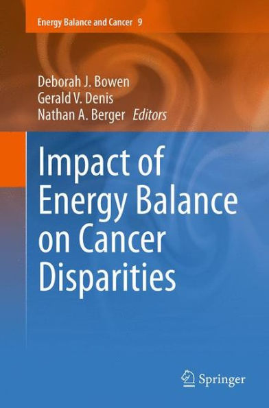 Impact of Energy Balance on Cancer Disparities