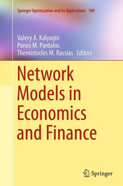 Network Models Economics and Finance