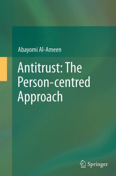 Antitrust: The Person-centred Approach