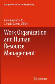 Title: Work Organization and Human Resource Management, Author: Carolina Machado