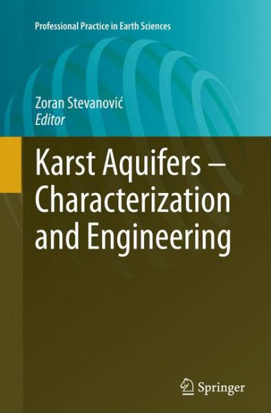 Karst Aquifers - Characterization and Engineering