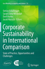 Title: Corporate Sustainability in International Comparison: State of Practice, Opportunities and Challenges, Author: Stefan Schaltegger