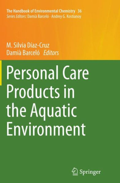 Personal Care Products the Aquatic Environment