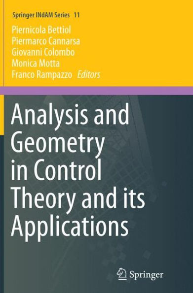 Analysis and Geometry Control Theory its Applications