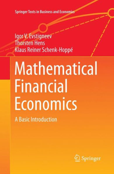 Mathematical Financial Economics: A Basic Introduction