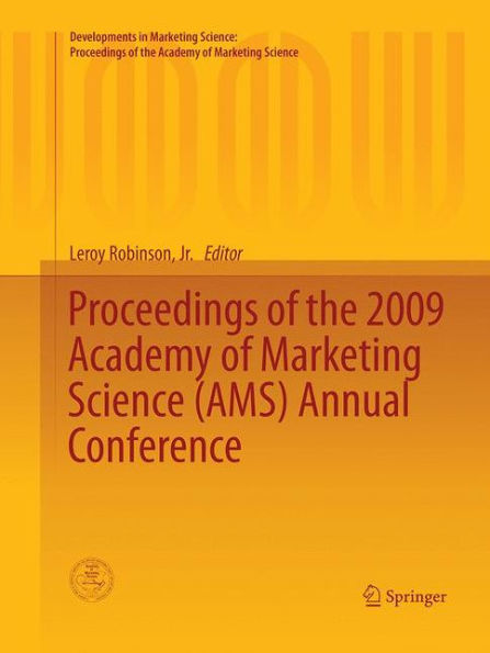 Proceedings of the Academy of Marketing Science (AMS) Annual Conference