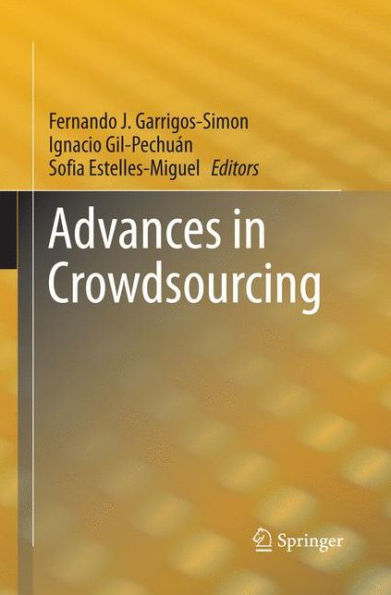 Advances Crowdsourcing