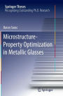 Microstructure-Property Optimization in Metallic Glasses