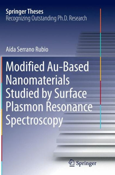 Modified Au-Based Nanomaterials Studied by Surface Plasmon Resonance Spectroscopy