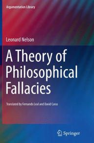 Title: A Theory of Philosophical Fallacies, Author: Leonard Nelson