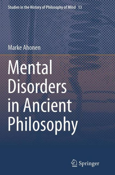 Mental Disorders Ancient Philosophy