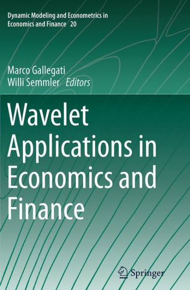 Wavelet Applications Economics and Finance